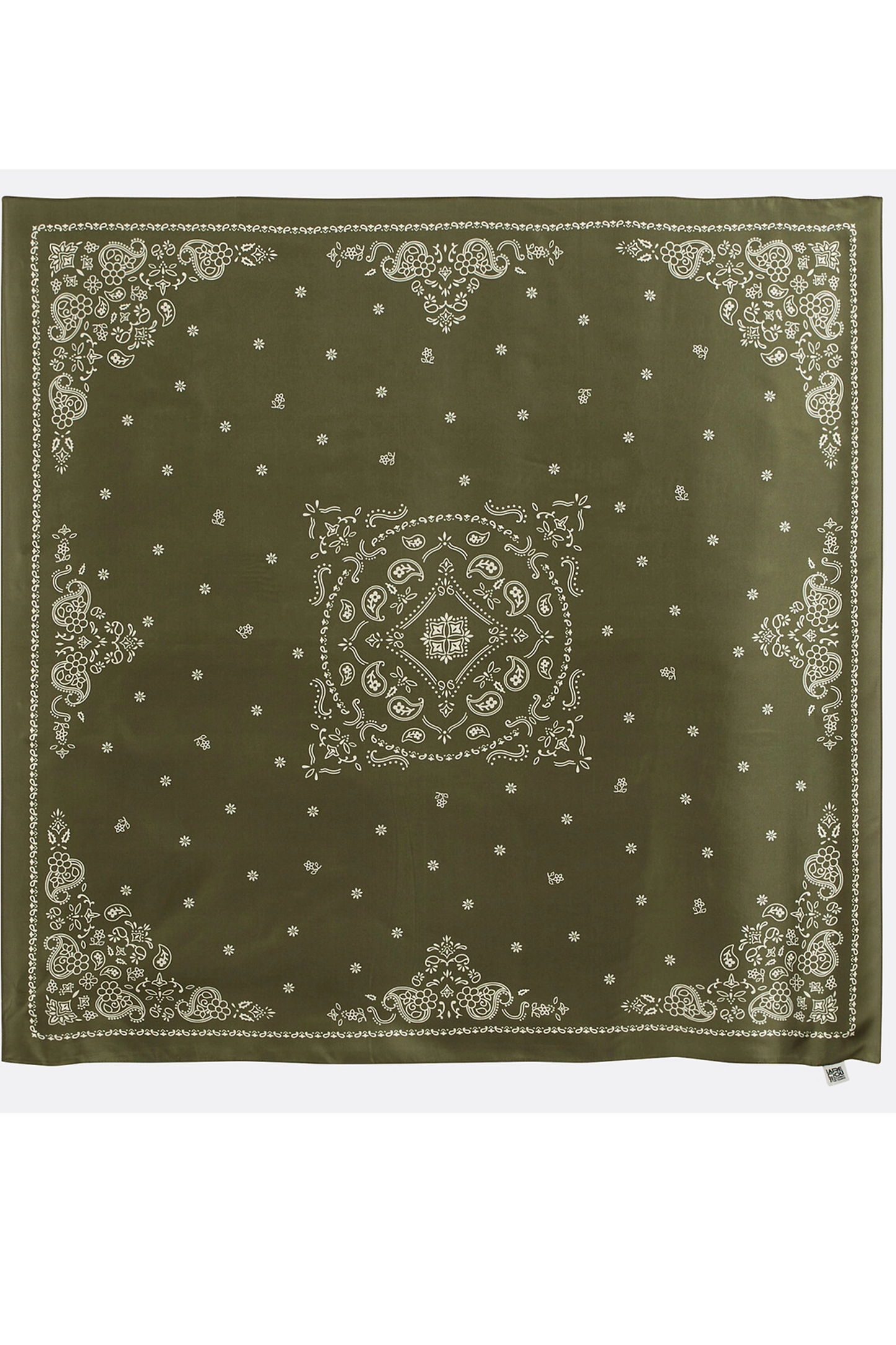 Foulard Style Bandana En Soie