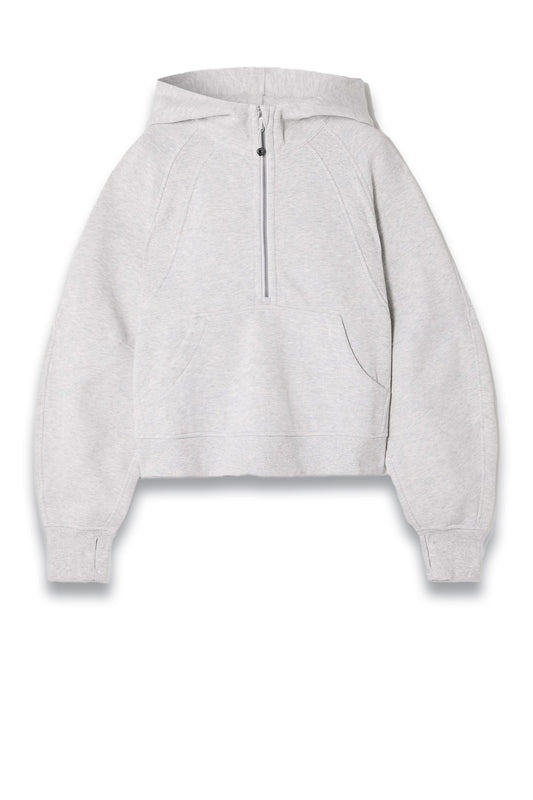 Scuba Oversized Half-Zip Hoodie