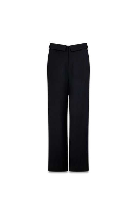 Turned Down Waistband Pant