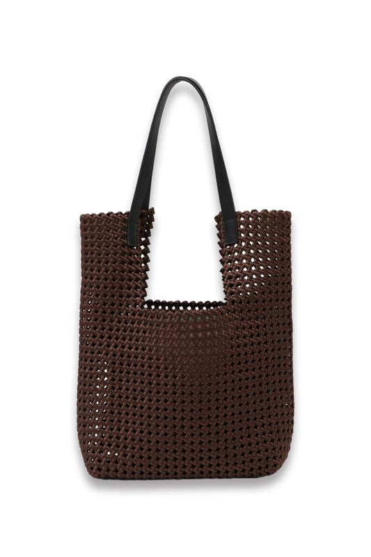 Satin Weave Tote Bag