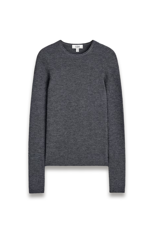 Seamless Merino-wool Long-sleeved Top