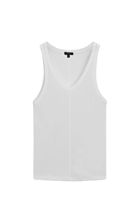 Tank Top With Central Seam