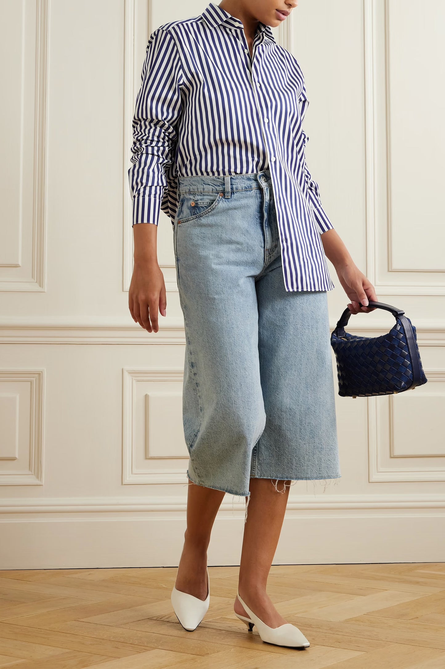 Striped Cotton-Poplin Shirt