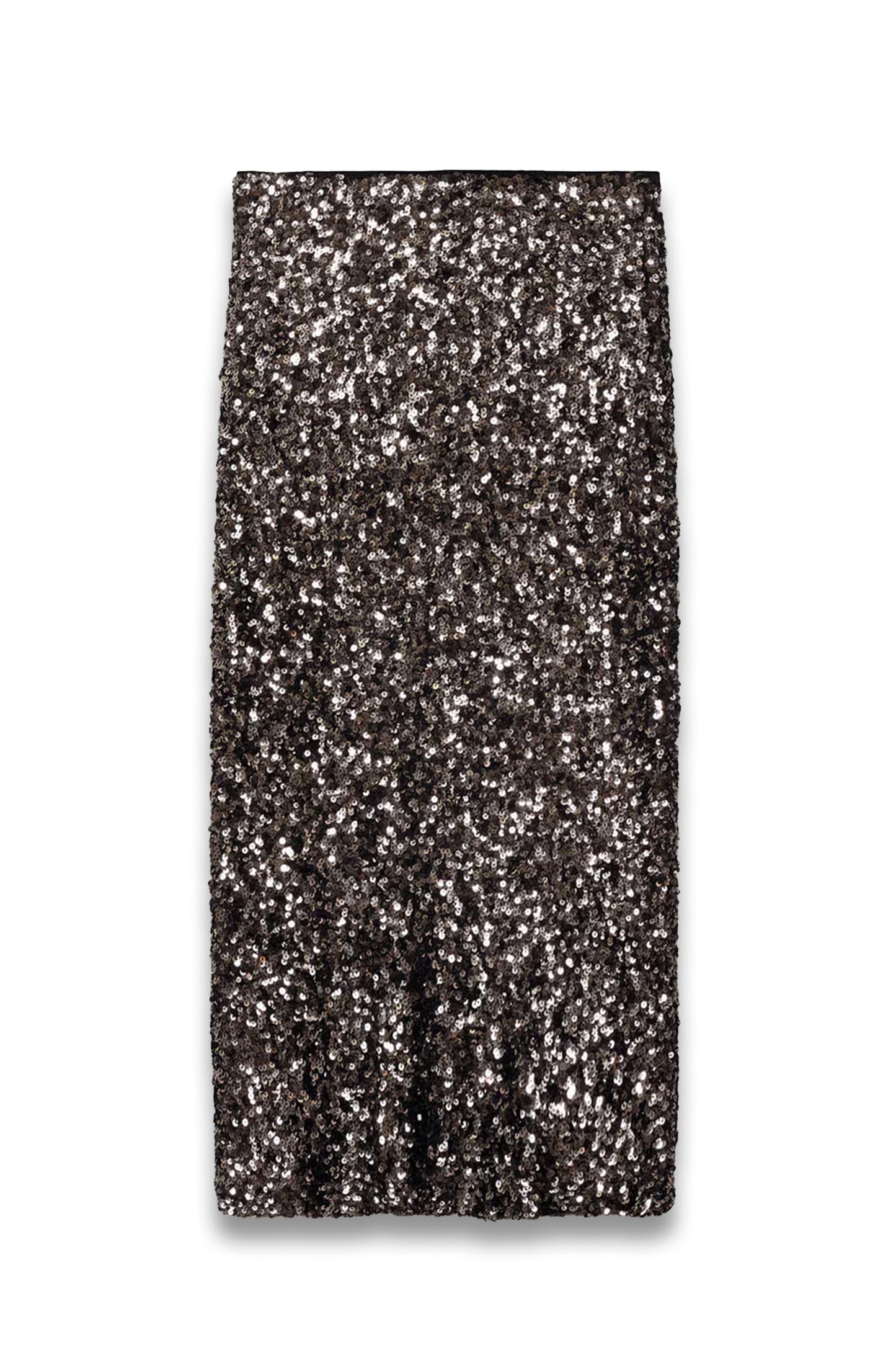 Sequin midi skirt