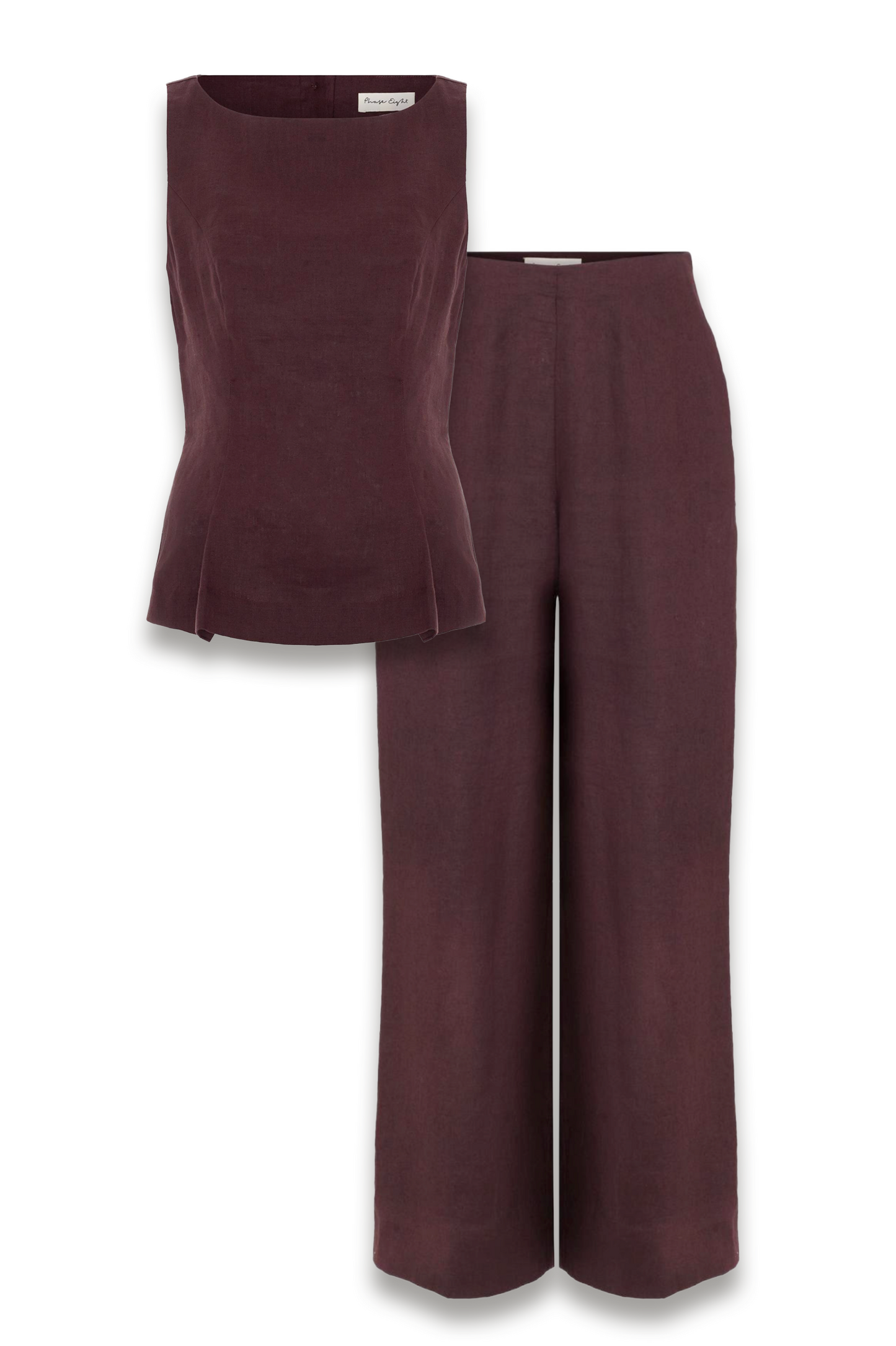 Isabelle Linen Top and Zoey Trousers