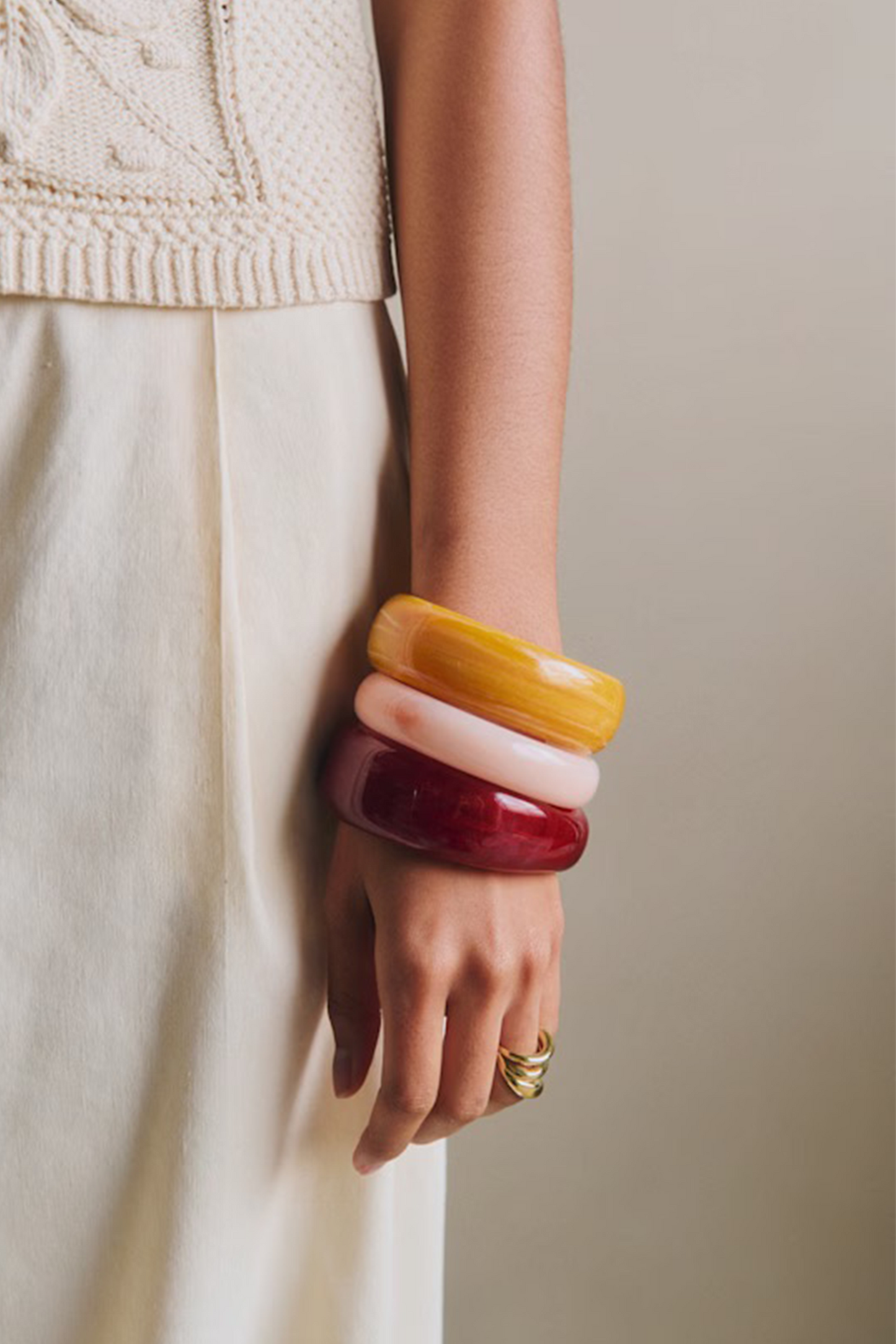 Amanda Bracelet Yellow Multi