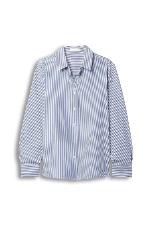 Sadie Striped Cotton-poplin Shirt