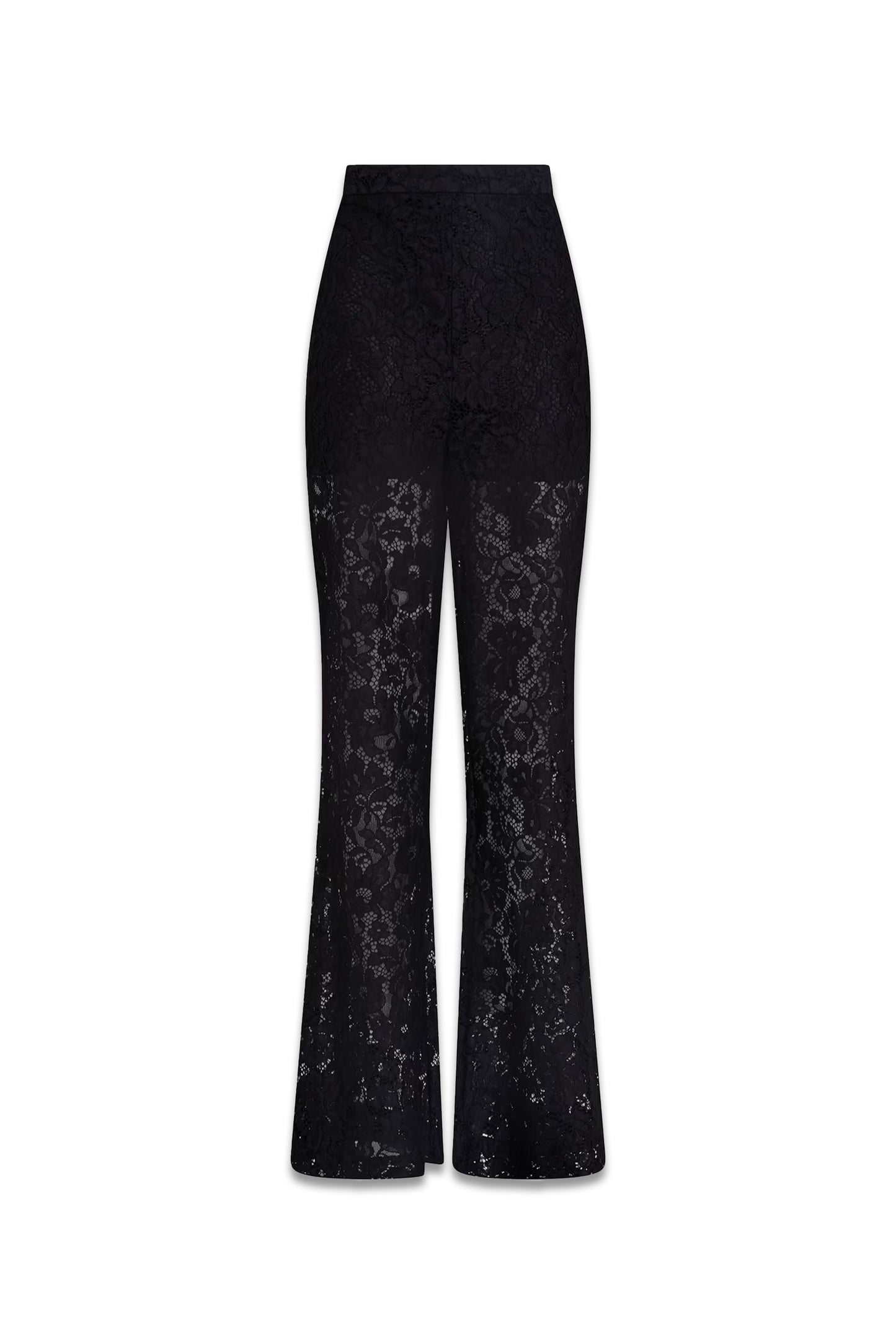 Corded Lace Flared Pants