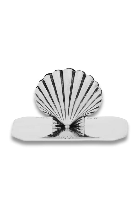 Shell Sterling Silver Name Card Holder