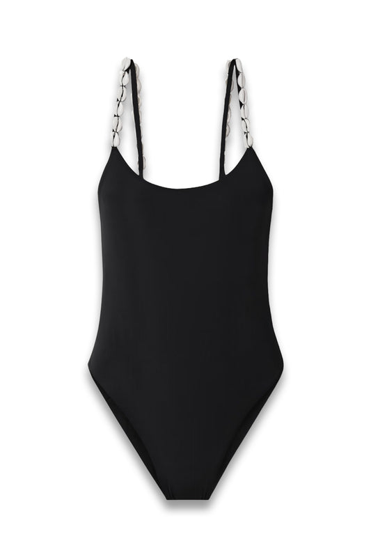 Ocean Embellished Stretch-ECONYL® Swimsuit