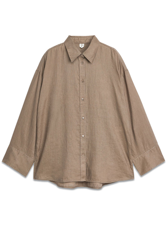 Loose Linen Shirt Mole