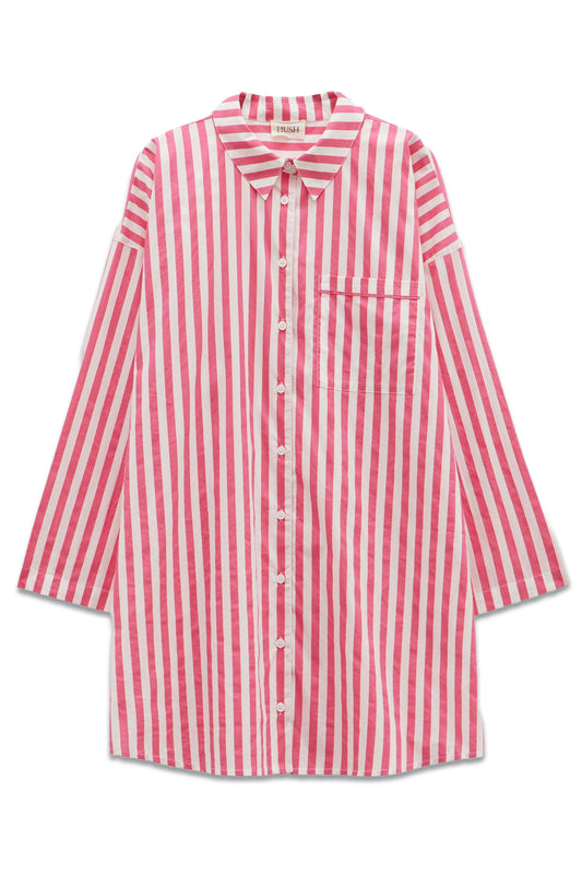 Emerson Striped Oversized Nightshirt