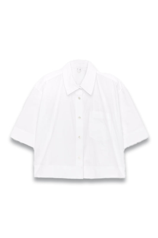 Short-Sleeve Cotton Shirt