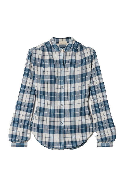 Koubi Checked Cotton-gauze Shirt