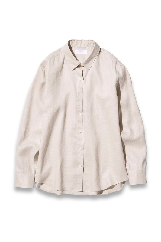 100% Premium Linen Shirt Cream