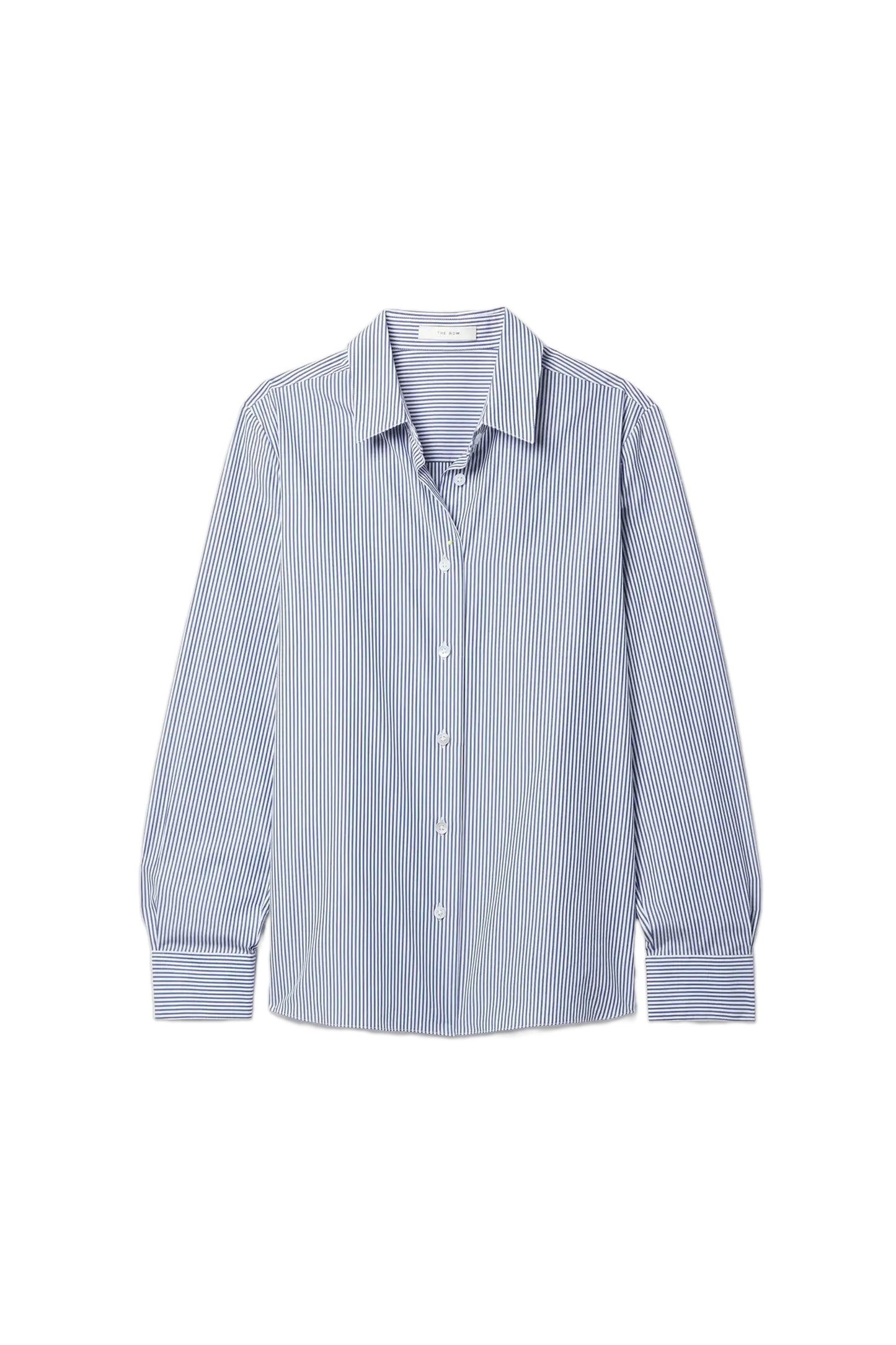 Sadie Striped Cotton-Poplin Shirt