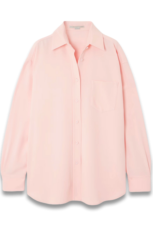 Oversized Crepe Shirt