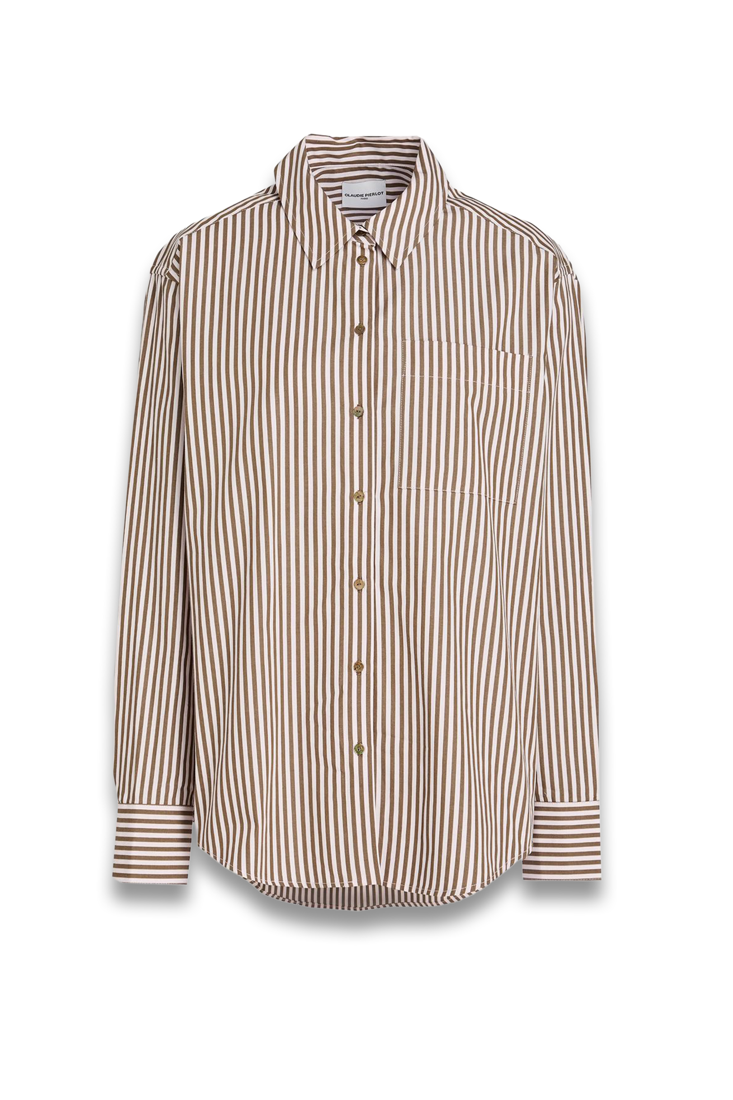 Striped Cotton-Poplin Shirt