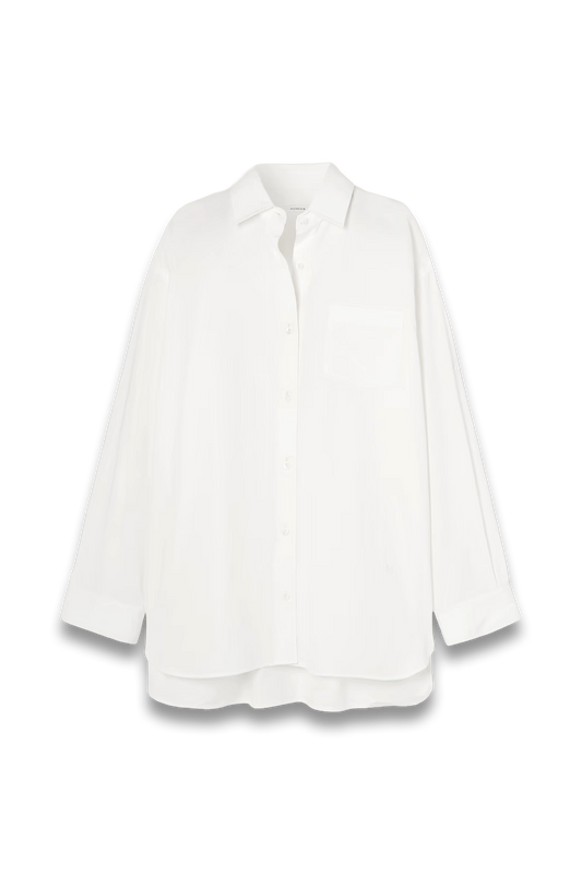 + Maria McManus Oversized Organic Cotton-poplin Shirt