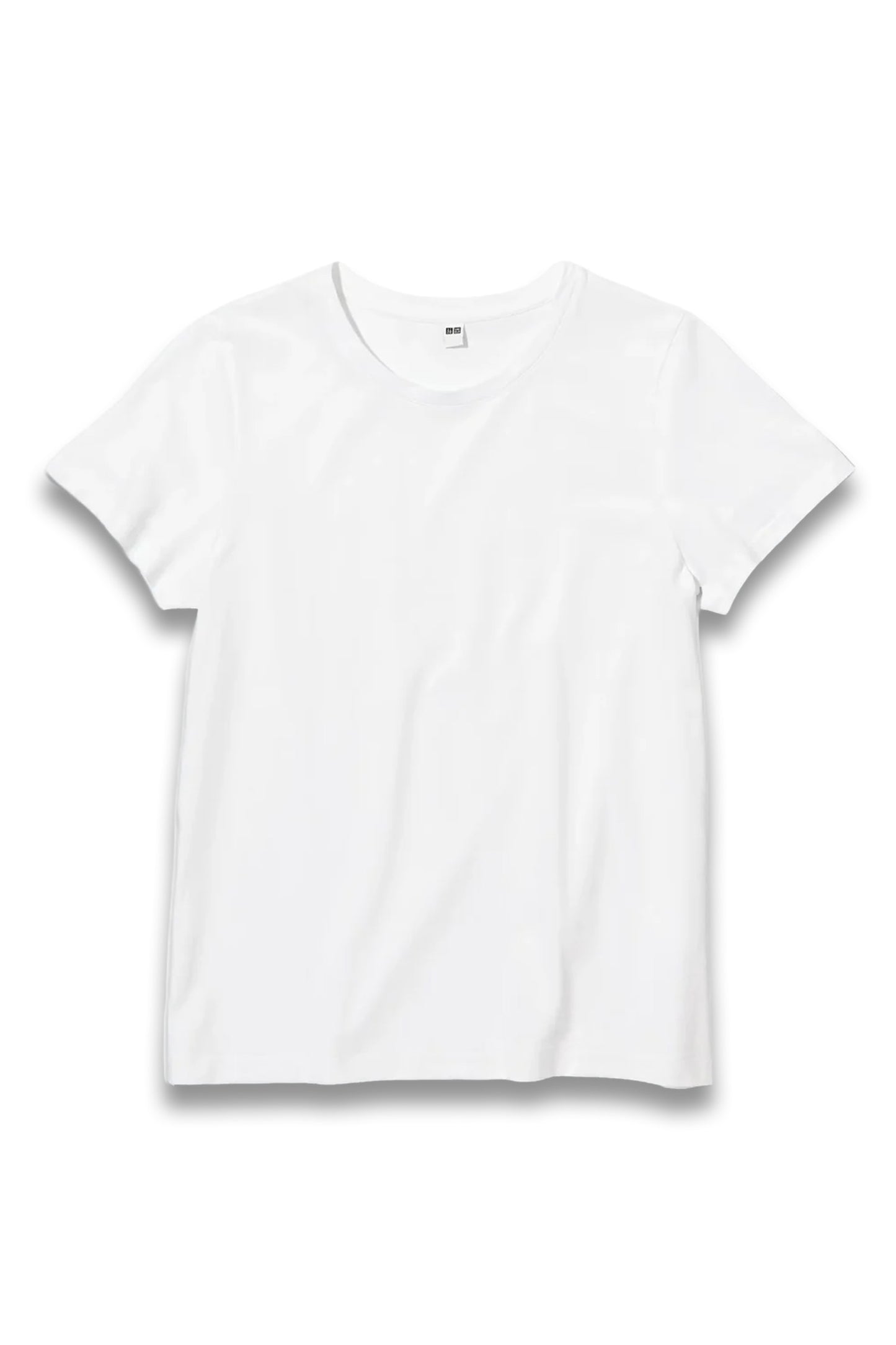 100% Supima Cotton Crew Neck Short Sleeved T-shirt White