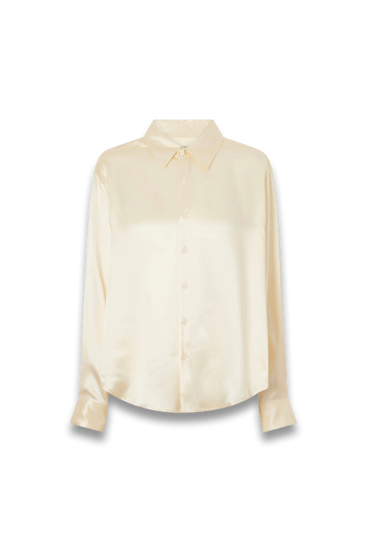 La Classica Silk-charmeuse Shirt