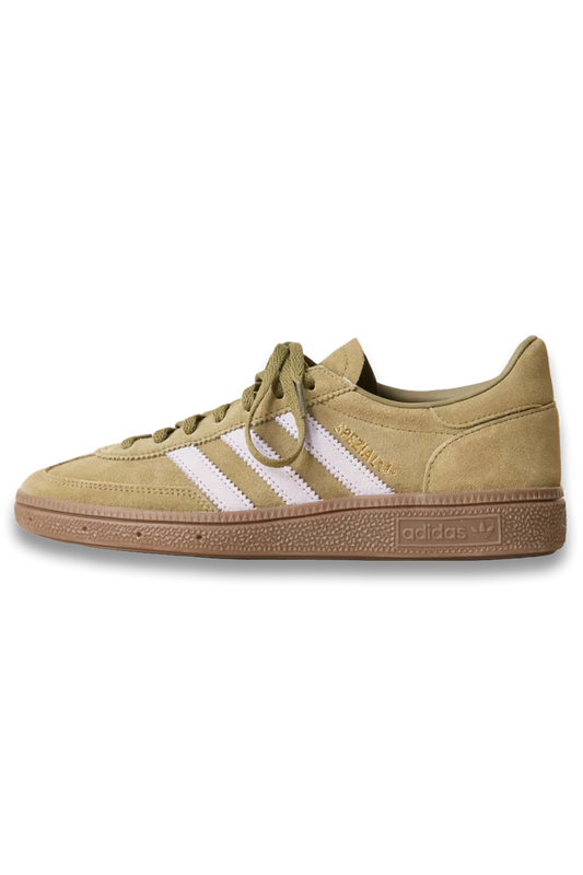 Handball spezial trainers in olive and violet