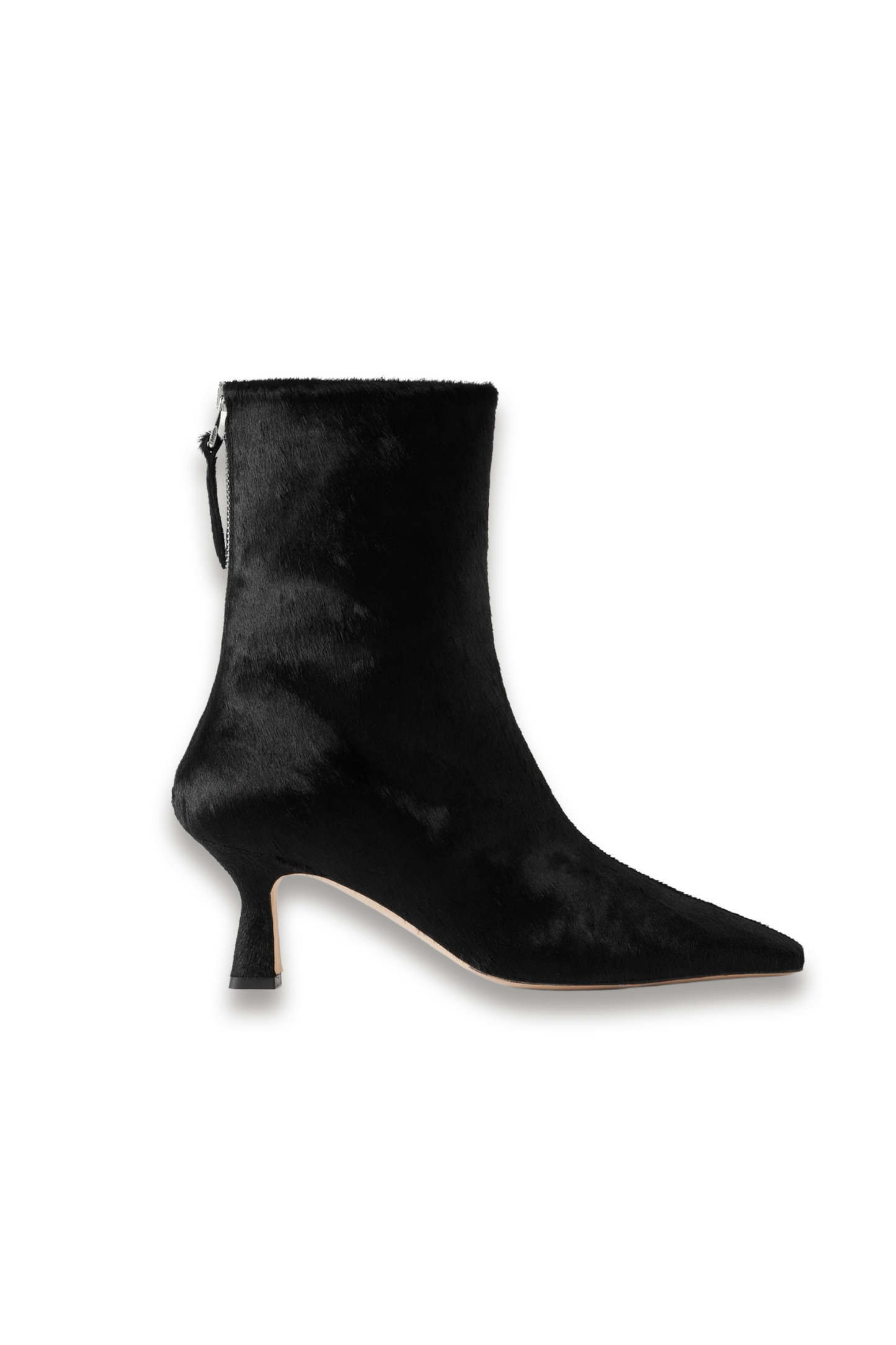 Elina Pony Hair Ankle Boots