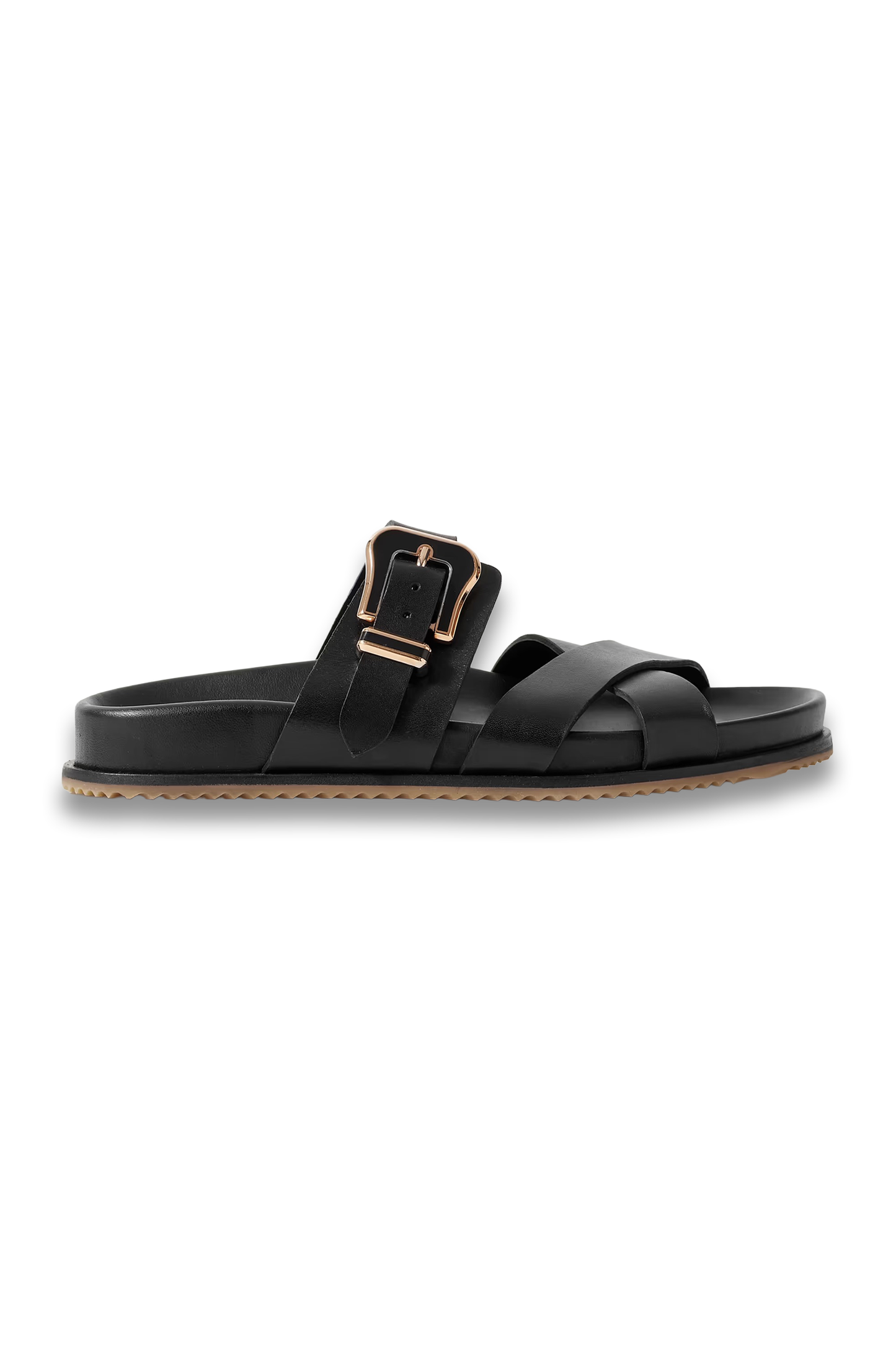Circe Leather Slides