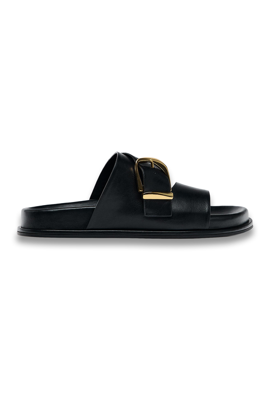 Buckled Flat Sandals