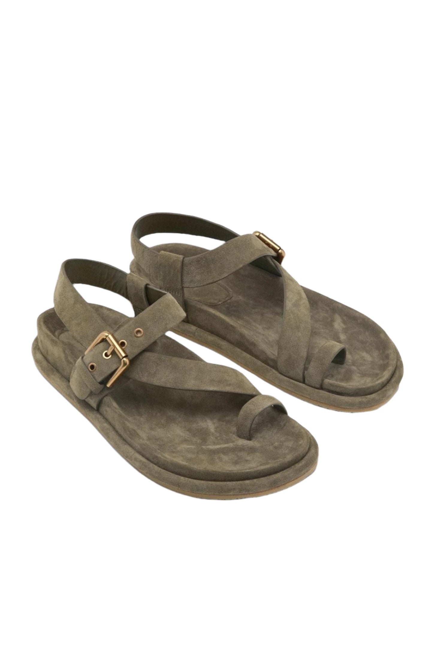 Suede Strappy Sandals
