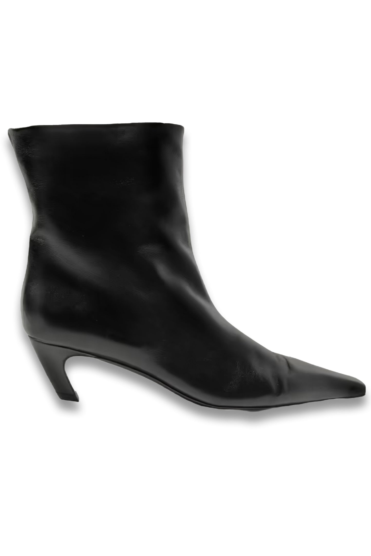 Arizona Black Leather Ankle Boots