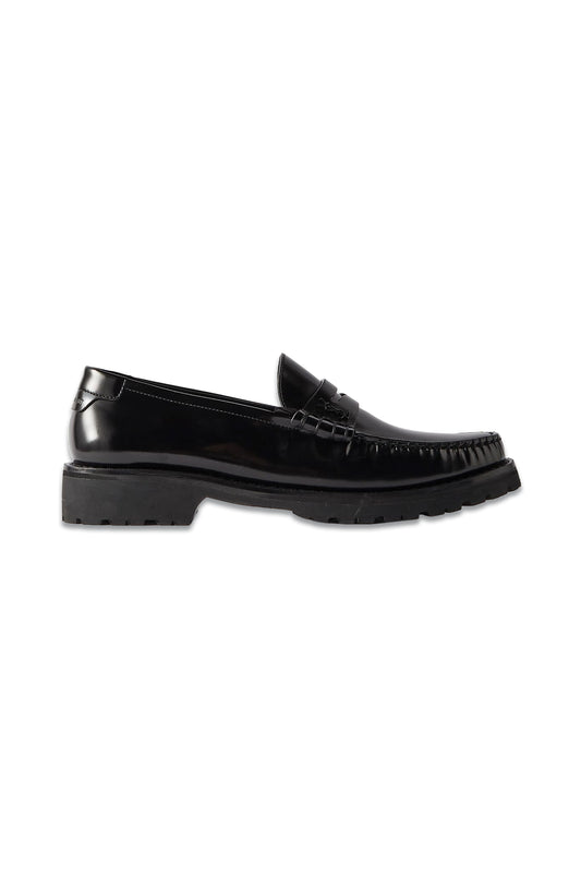 Leather loafers