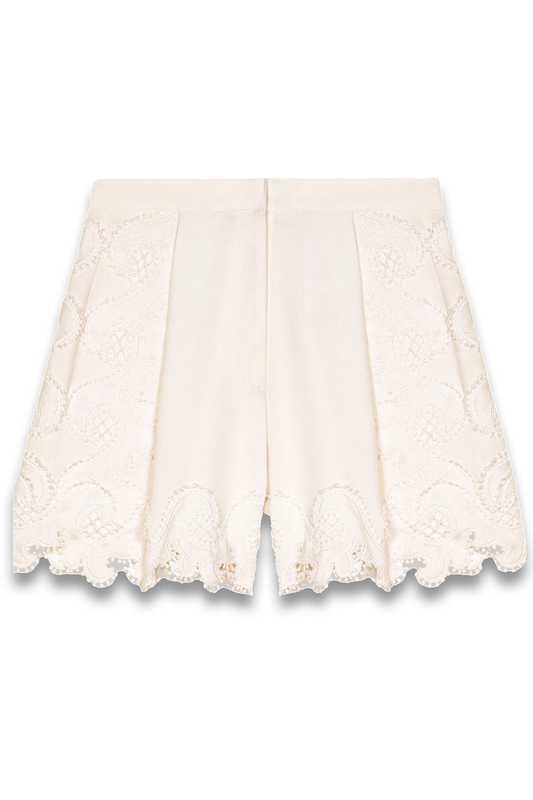 Embroidered Shorts