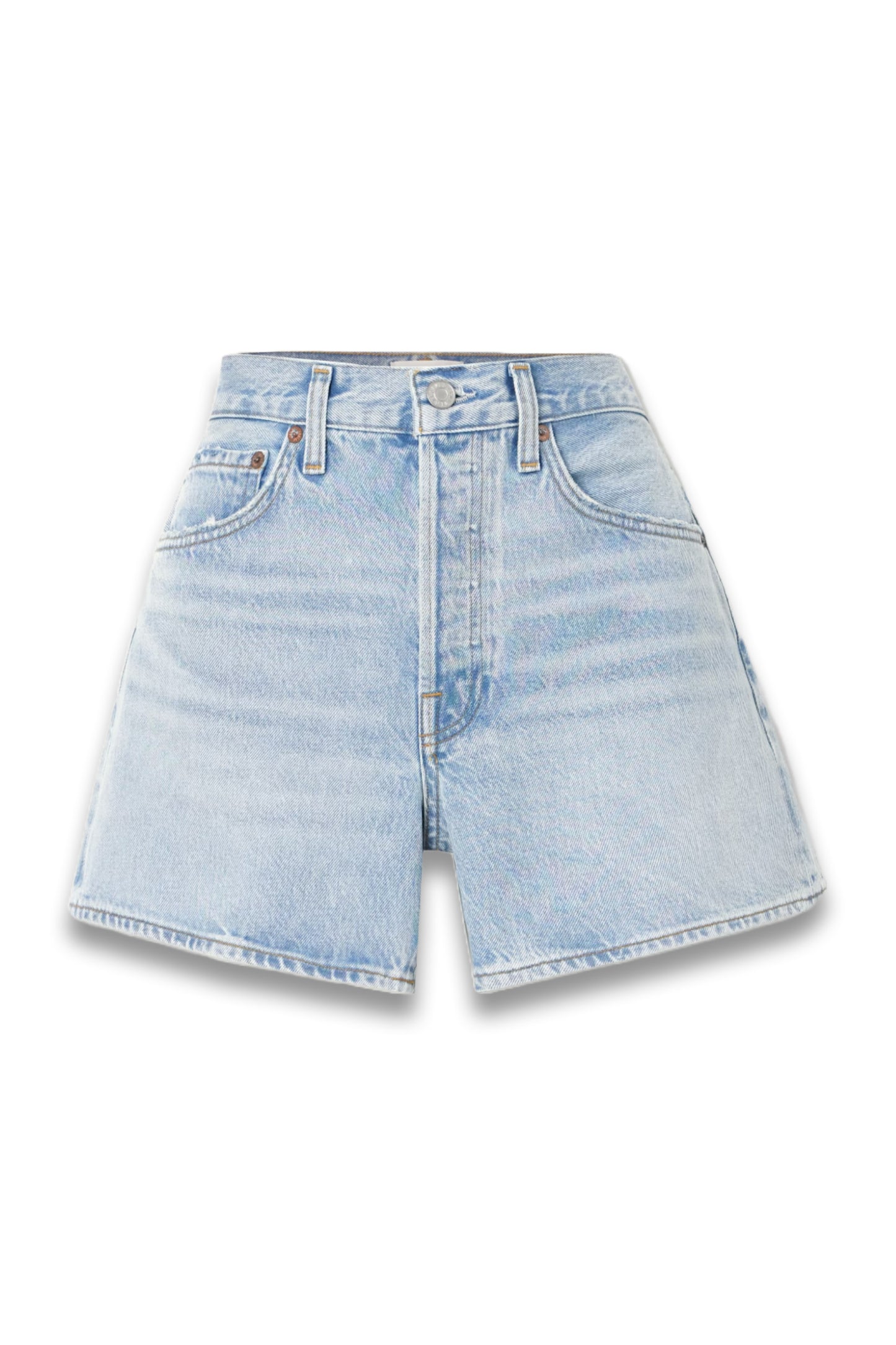 Parker Long Clean Denim Shorts