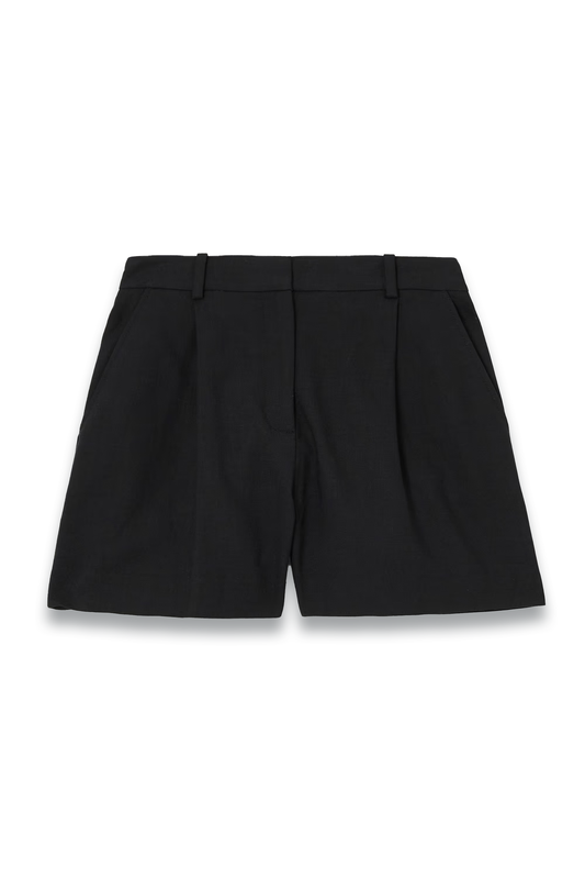 Trent Pleated Woven Shorts
