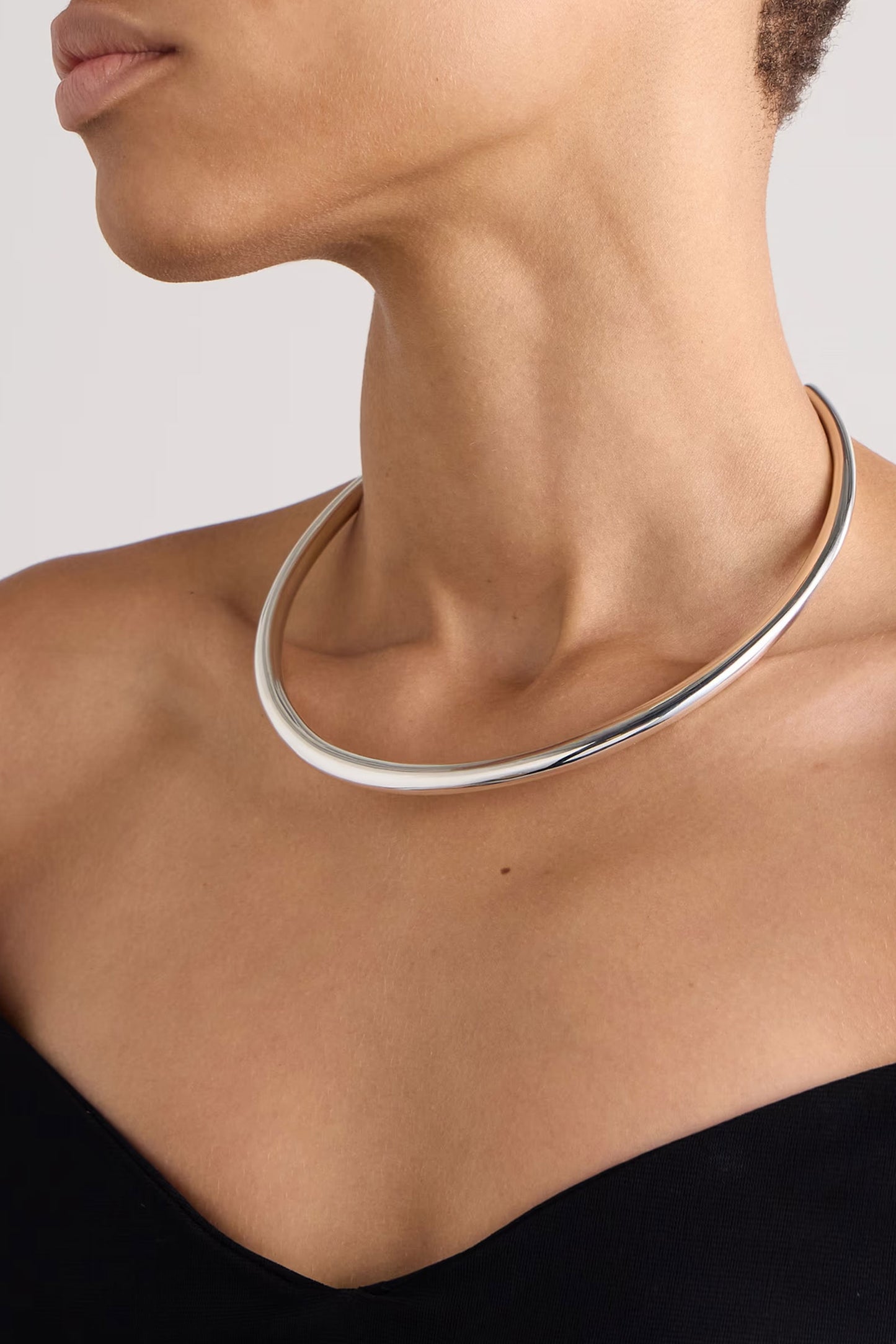 The Elisa Silver Choker