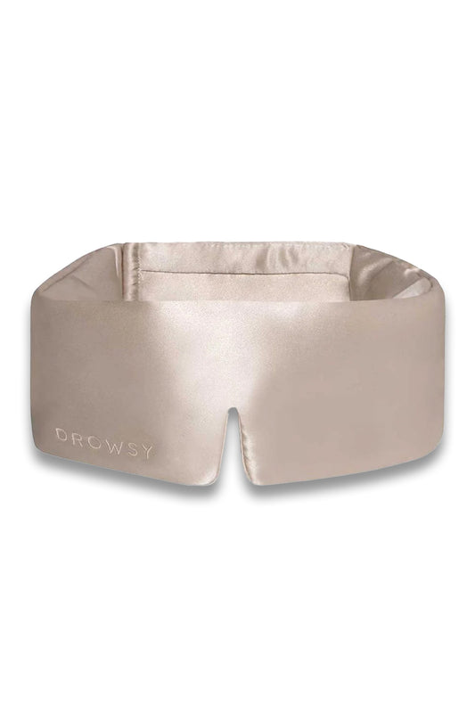 Dusty Gold Silk Sleep Mask