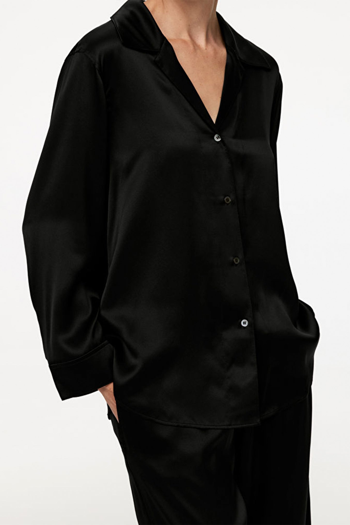 Relaxed Silk Shirt