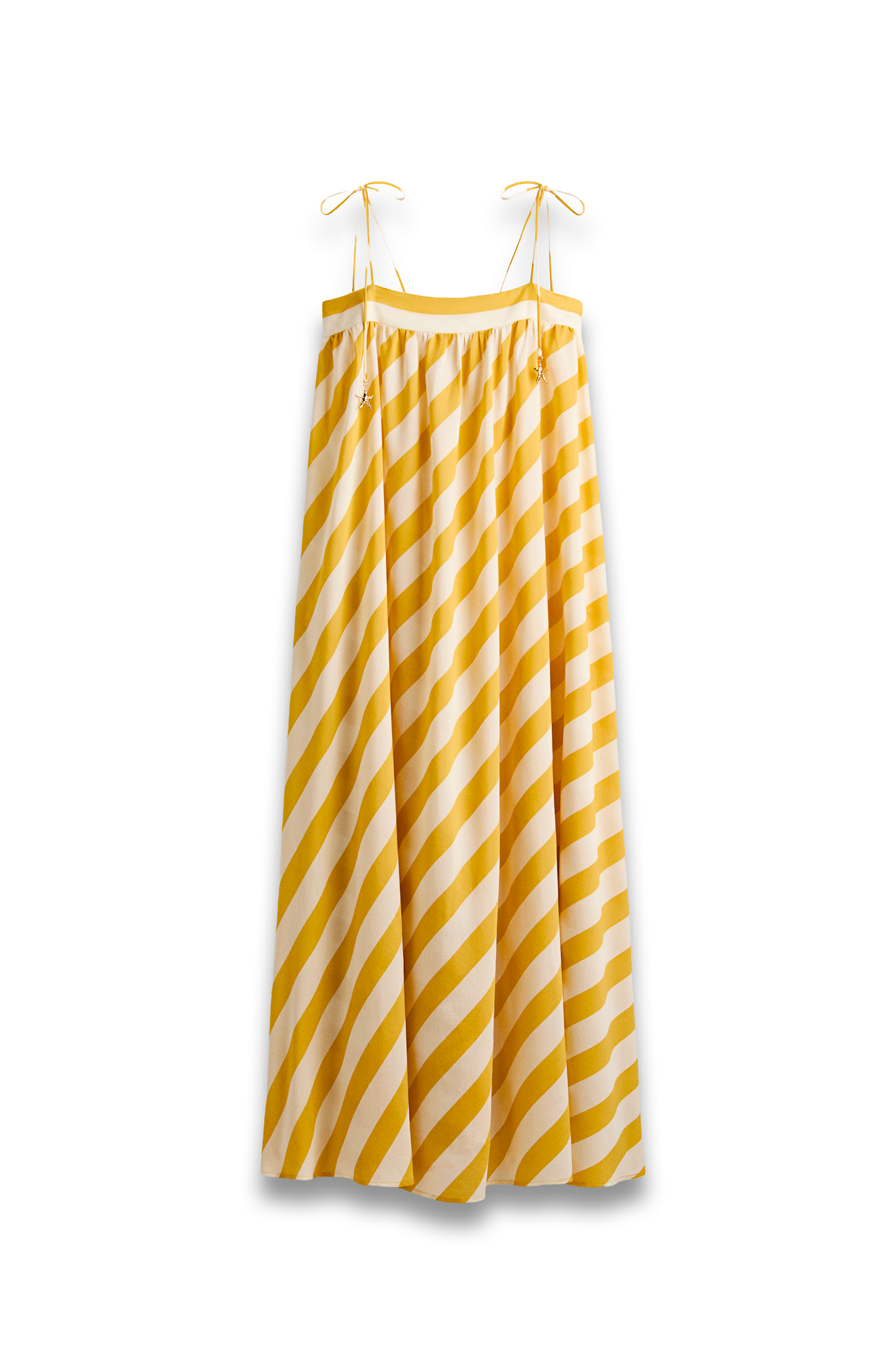 Tie-strap Dress in Yellow