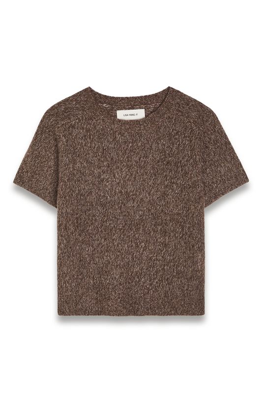 Siona Brushed Cashmere and Silk-blend Top