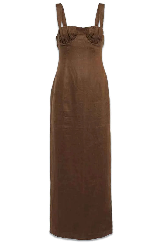 Rent - Bettina Linen Maxi Dress