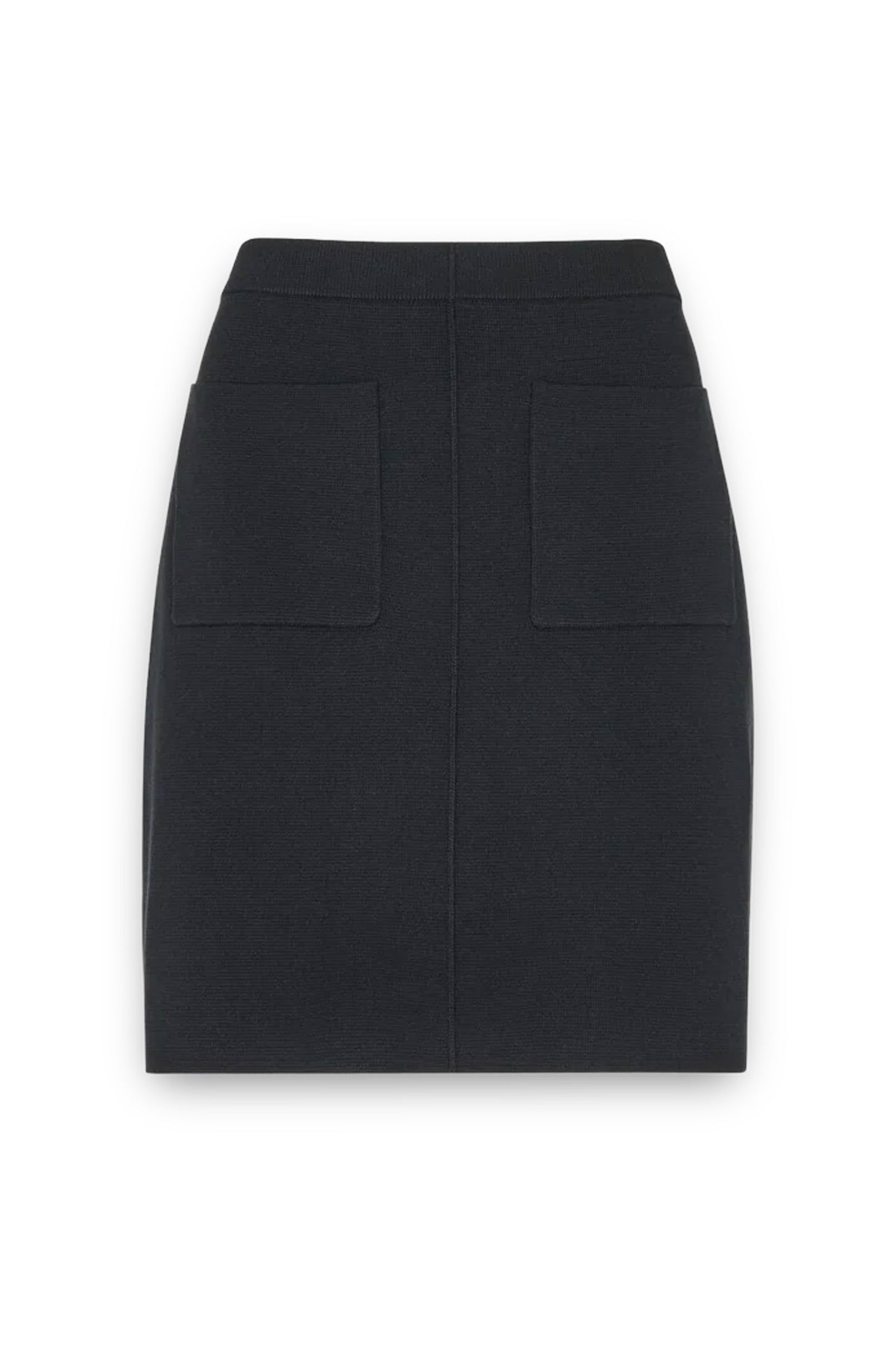 Patch Pocket Knitted Skirt