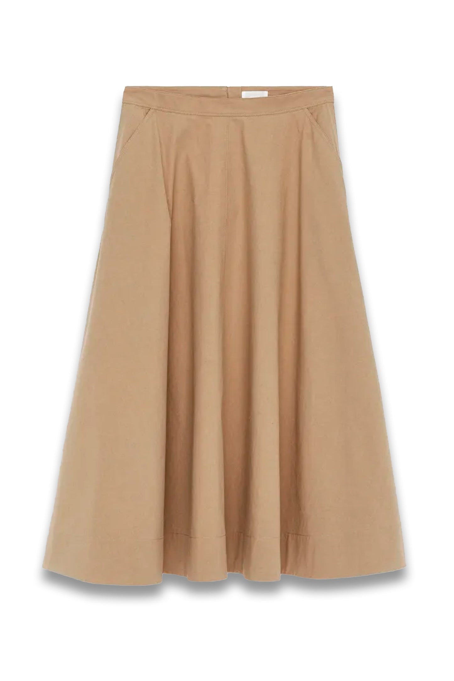 Maxi Poplin Skirt