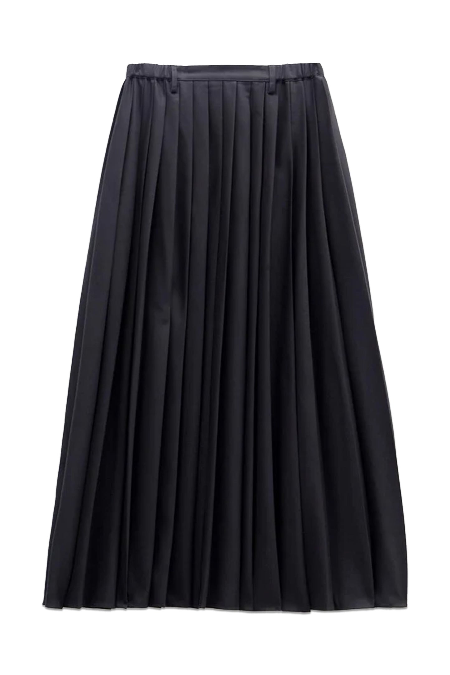 Violet Wool Maxi Skirt