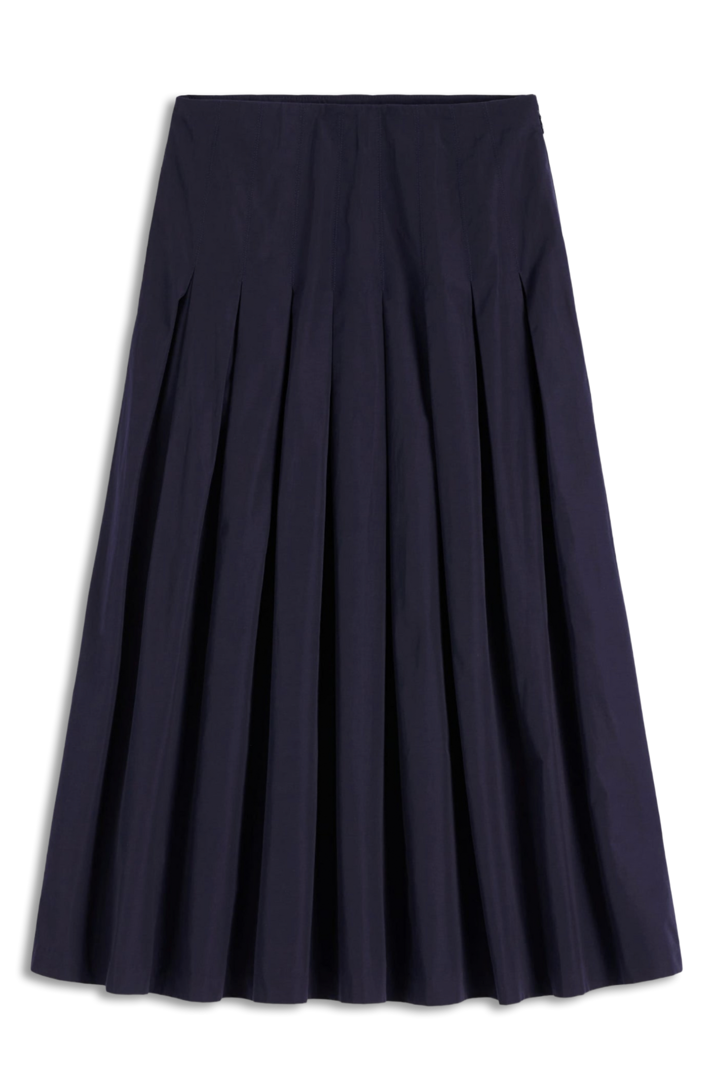 Valentina Taffeta Midi Skirt
