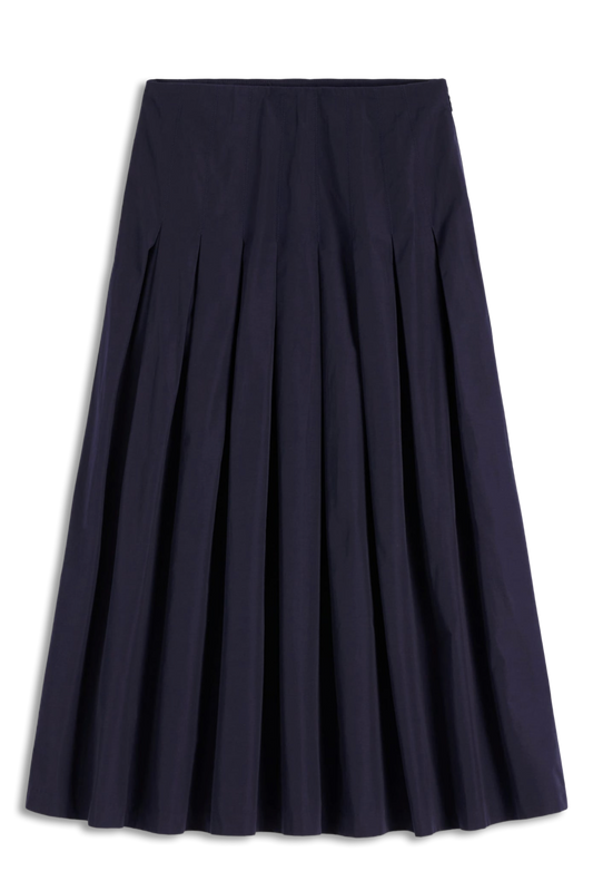 Valentina Taffeta Midi Skirt