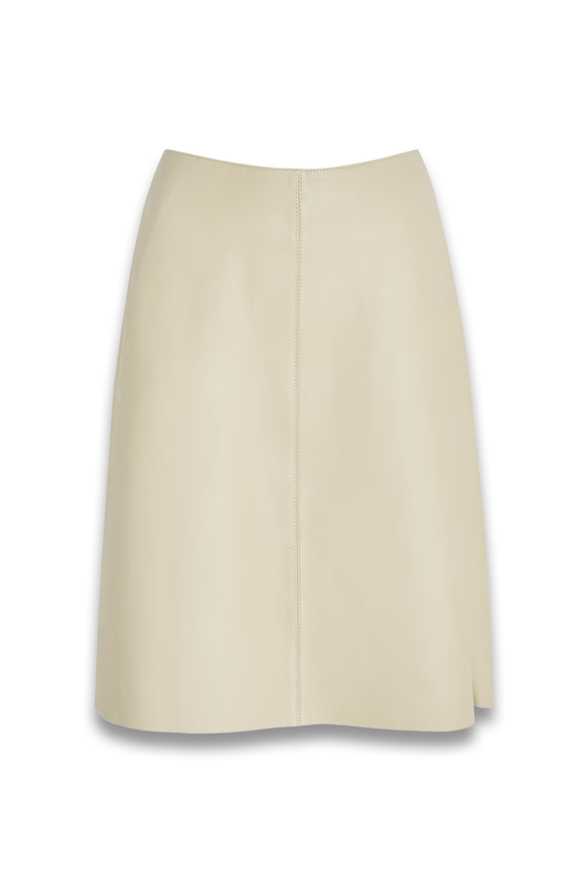Lambskin Mini Skirt