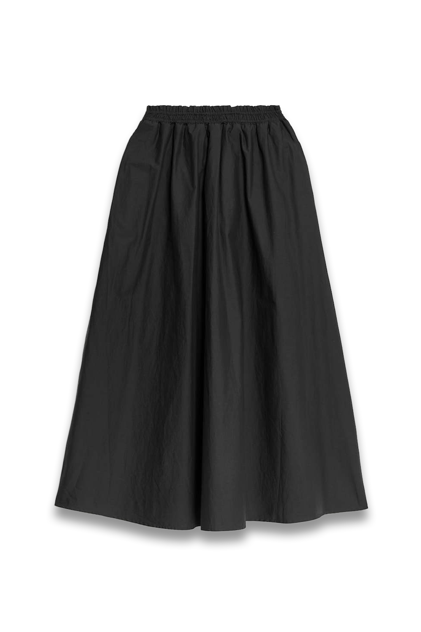 Pure Cotton Poplin A-line Skirt