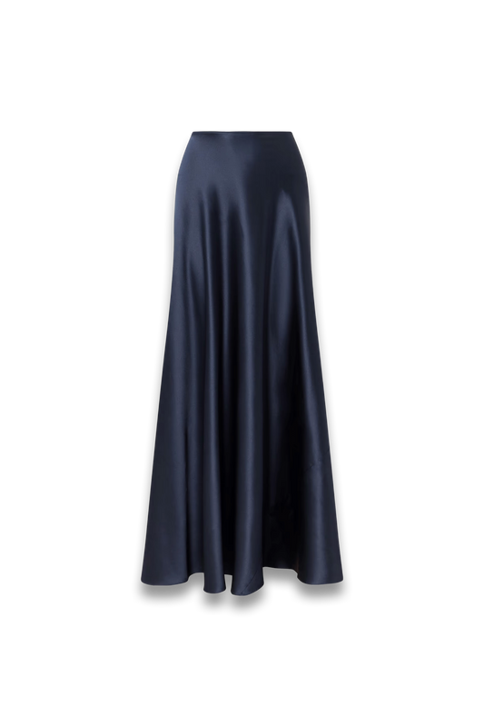 Antonia Silk-satin Maxi Skirt