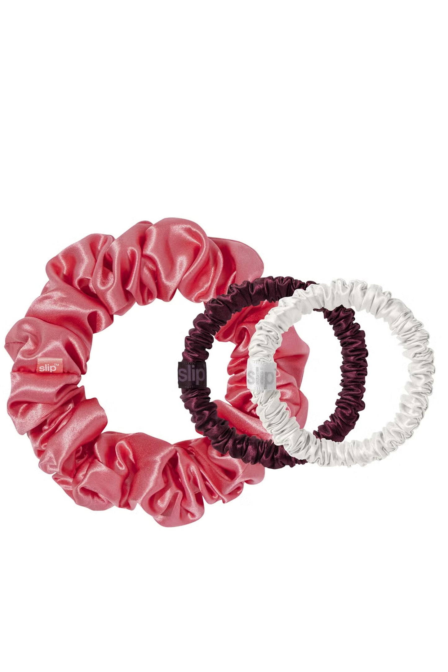 Pure Silk Assorted Scrunchie Cracker in Sweetheart